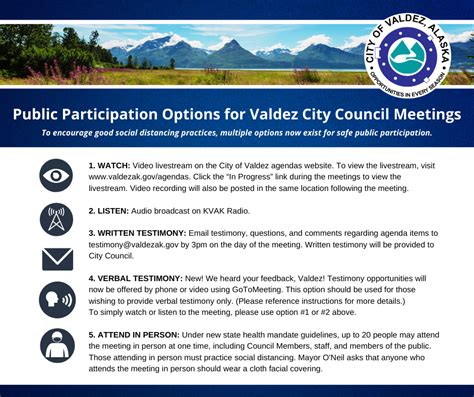city of valdez meetings.